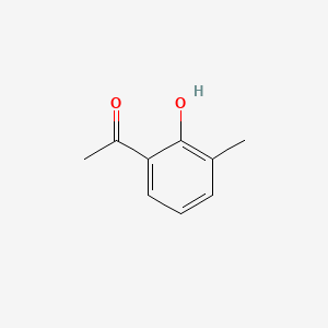 2'-Hydroxy-3'-methylacetophenone chemical structure (CAS 699-91-2)