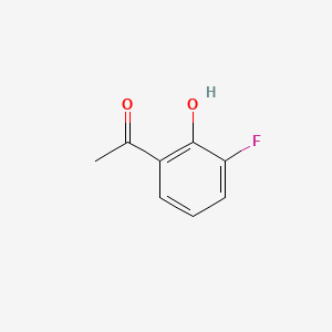 3'-Fluoro-2'-hydroxyacetophenone chemical structure (CAS 699-92-3)