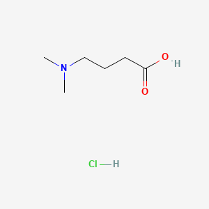 4-(Dimethylamino)butanoic acid hydrochloride chemical structure (CAS 69954-66-1)