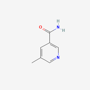 5-Methylnicotinamide chemical structure (CAS 70-57-5)