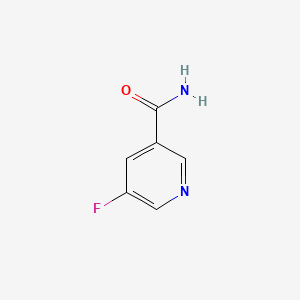 5-Fluoronicotinamide chemical structure (CAS 70-58-6)