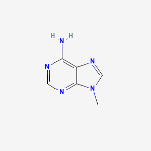 9-Methyl-9H-purin-6-amine chemical structure (CAS 700-00-5)