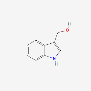 (1H-Indol-3-yl)methanol chemical structure (CAS 700-06-1)