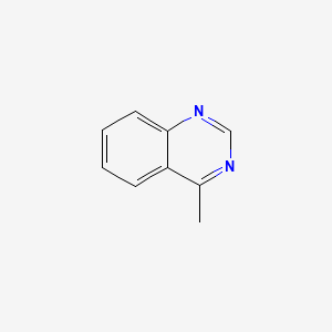 4-Methylquinazoline chemical structure (CAS 700-46-9)