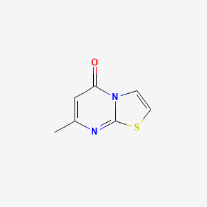 7-Methyl-5H-thiazolo[3,2-a]pyrimidin-5-one chemical structure (CAS 700-52-7)