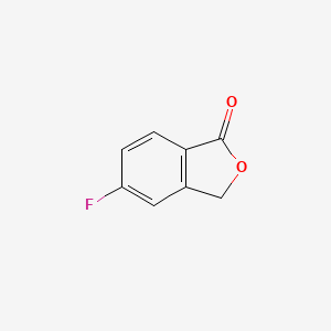 5-Fluoroisobenzofuran-1(3H)-one chemical structure (CAS 700-85-6)