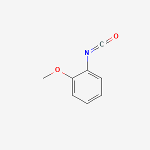 1-Isocyanato-2-methoxybenzene chemical structure (CAS 700-87-8)