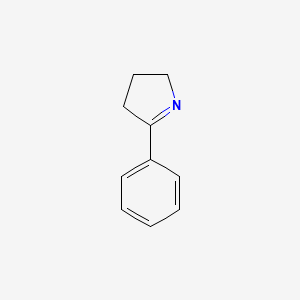 5-Phenyl-3,4-dihydro-2H-pyrrole chemical structure (CAS 700-91-4)