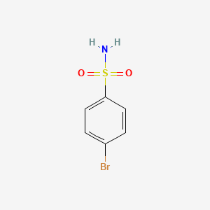 4-Bromobenzenesulfonamide chemical structure (CAS 701-34-8)