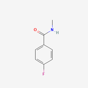 4-Fluoro-N-methylbenzamide chemical structure (CAS 701-49-5)