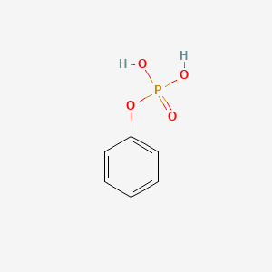 Phenylphosphoric acid chemical structure (CAS 701-64-4)