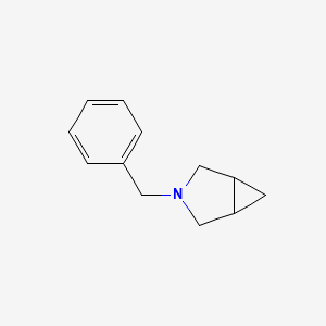 3-Benzyl-3-azabicyclo[3.1.0]hexane chemical structure (CAS 70110-45-1)