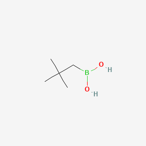 Neopentylboronic acid chemical structure (CAS 701261-35-0)