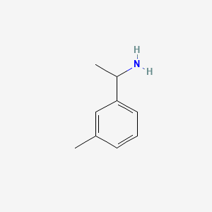 1-(m-Tolyl)ethanamine chemical structure (CAS 70138-19-1)