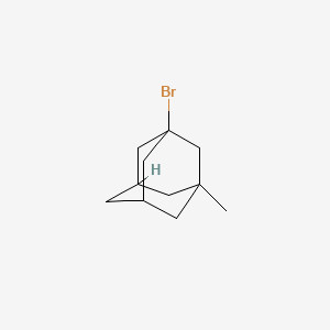 1-Bromo-3-methyladamantane chemical structure (CAS 702-77-2)
