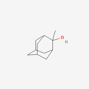 2-Methyladamantan-2-ol chemical structure (CAS 702-98-7)