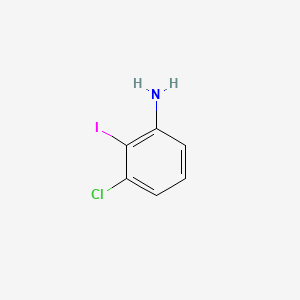 3-Chloro-2-iodoaniline chemical structure (CAS 70237-25-1)