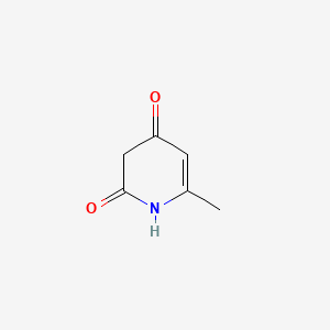 4-Hydroxy-6-methylpyridin-2(3H)-one chemical structure (CAS 70254-45-4)