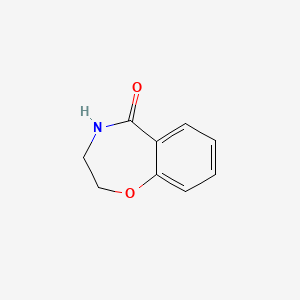 3,4-Dihydrobenzo[f][1,4]oxazepin-5(2H)-one chemical structure (CAS 703-51-5)