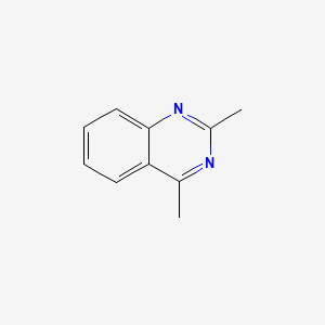 2,4-Dimethylquinazoline chemical structure (CAS 703-63-9)