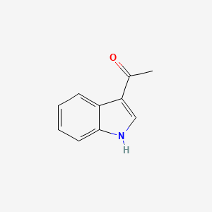 3-Acetylindole chemical structure (CAS 703-80-0)