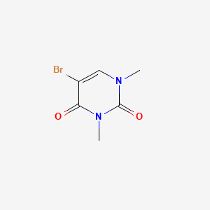5-Bromo-1,3-dimethylpyrimidine-2,4(1H,3H)-dione chemical structure (CAS 7033-39-8)