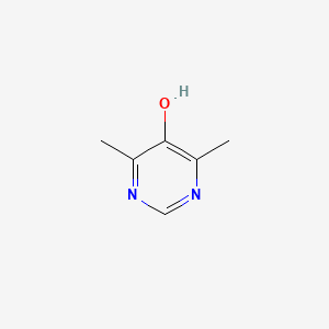 4,6-Dimethylpyrimidin-5-ol chemical structure (CAS 70345-38-9)
