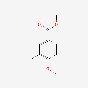 Methyl 4-methoxy-3-methylbenzoate chemical structure (CAS 70347-04-5)