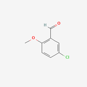 5-Chloro-2-methoxybenzaldehyde chemical structure (CAS 7035-09-8)
