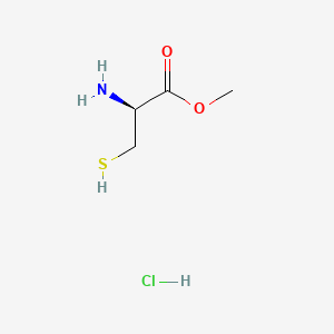 H-D-Cys-OMe.HCl chemical structure (CAS 70361-61-4)