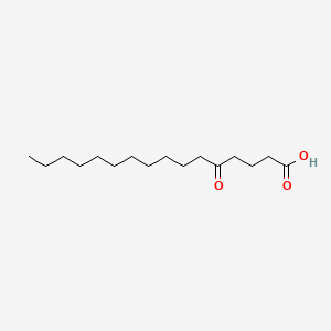 5-Oxohexadecanoic acid chemical structure (CAS 70444-63-2)