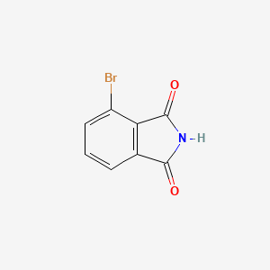 4-Bromoisoindoline-1,3-dione chemical structure (CAS 70478-63-6)