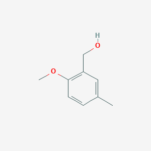 (2-Methoxy-5-methylphenyl)methanol chemical structure (CAS 7048-40-0)