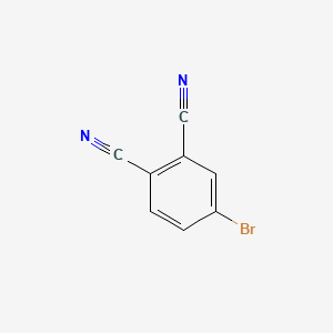 4-Bromophthalonitrile chemical structure (CAS 70484-01-4)