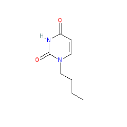 1-Butylpyrimidine-2,4(1H,3H)-dione chemical structure (CAS 705-06-6)