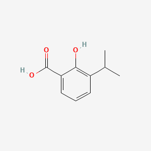 2-Hydroxy-3-isopropylbenzoic acid chemical structure (CAS 7053-88-5)