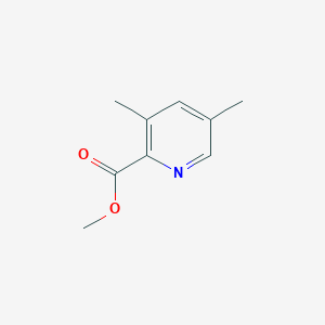 Methyl 3,5-dimethylpicolinate chemical structure (CAS 70580-30-2)
