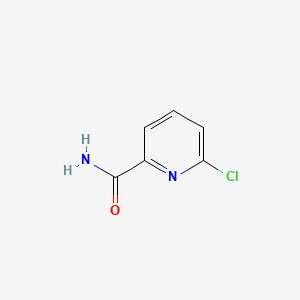 6-Chloropicolinamide chemical structure (CAS 70593-61-2)