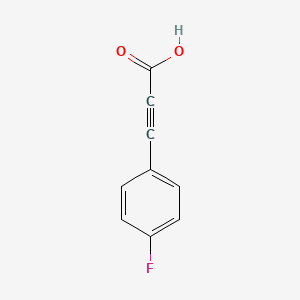 3-(4-Fluorophenyl)propiolic acid chemical structure (CAS 706-06-9)