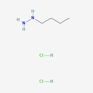 Butylhydrazine dihydrochloride chemical structure (CAS 70629-61-7)