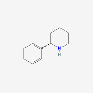 (S)-2-Phenylpiperidine chemical structure (CAS 70665-05-3)