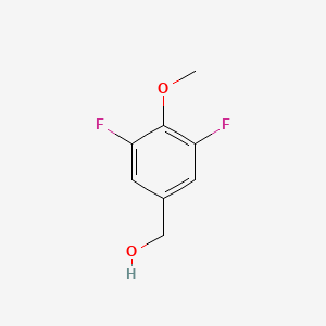 3,5-Difluoro-4-methoxybenzyl Alcohol chemical structure (CAS 706786-41-6)