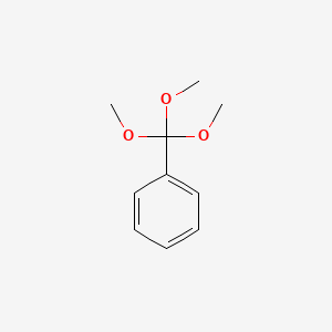 (Trimethoxymethyl)benzene chemical structure (CAS 707-07-3)
