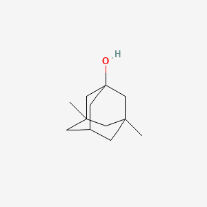 1-Hydroxy-3,5-dimethyladamantane chemical structure (CAS 707-37-9)
