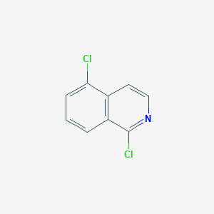 1,5-Dichloroisoquinoline chemical structure (CAS 70810-23-0)