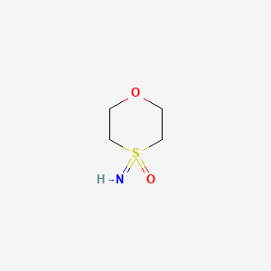 4-Imino-1,4-oxathiane 4-oxide chemical structure (CAS 708257-15-2)