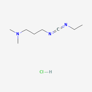 N1-((Ethylimino)methylene)-N3,N3-dimethylpropane-1,3-diamine xhydrochloride chemical structure (CAS 7084-11-9)