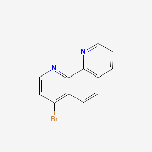 4-Bromo-1,10-phenanthroline chemical structure (CAS 7089-67-0)