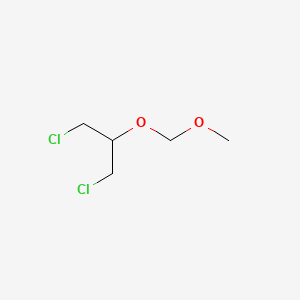 1,3-Dichloro-2-(methoxymethoxy)propane chemical structure (CAS 70905-45-2)