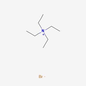 Tetraethylammonium bromide chemical structure (CAS 71-91-0)